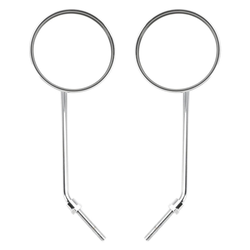 Honda C50 C65 C70 C90 Mirrors Pair Chrome Round 8mm (1967-1979)