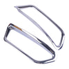 Jeep Cherokee Chrome Rear Tail Fog Light Lamp Covers (2019)
