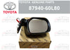Toyota Prado Genuine Mirror Assy Outer Rear View LH