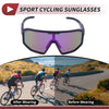 Motorcycle Riding Purple Lens Purple with Green Yellow Spots Frame Goggles