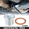 Volvo 260 Engine Oil Drain Plug Screw with Seal Ring