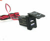 Toyota 2.1A Dual USB Port Socket Plug Phone Charger Audio Input Original Fit
