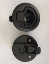 Boat / Caravan / 4WD - Black Flush Mount Slam Latch 62mm