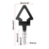 BMW 3 Series Z3 Z4 Black Tow Hook Triangle Ring