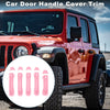 Jeep Wrangler JL (2018-2023) - Pink 1 Set Door Handle Cover Trim