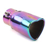 Car Tail Muffler Stainless Steel Heart Shaped Exhaust Tip