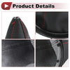 Suzuki Swift Black Red Faux Leather Gear Shift Gaiter (2005-2010)