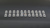 Holden Models Body Moulding Clip Rivet Type 22 x Pack