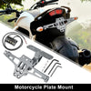 Motorcycle License Plate Holder Turn Signal Rear Light Bracket