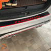 Mitsubishi Pajero Sport Red Rear Bumper Step Scuff Plate Cover (2020-2023)