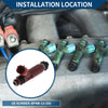 Mazda Miata 1.8 (1999-2001) 1 Pc Wine Red Fuel Injector BP4W-13-250
