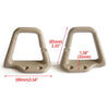 1993-2002 Camaro Firebird Convertible Ebony Seat Belt Shoulder Guides (1993-2002)