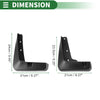 Lexus ES Mud Flaps Splash Guards 1 Set (2012-2017)