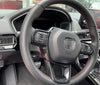 Honda Civic Sedan Steering Wheel Carbon Fiber Cover Trim (2022-2023)