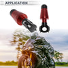 2 x Aluminum Alloy Motorcycle Slider Frame Red