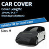 Mini Vans Hood Cover M Size (210D Sino-Chemical Cotton)