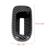 Jeep Carbon Fiber Pattern TPU Remote Flip Key Fob Cover