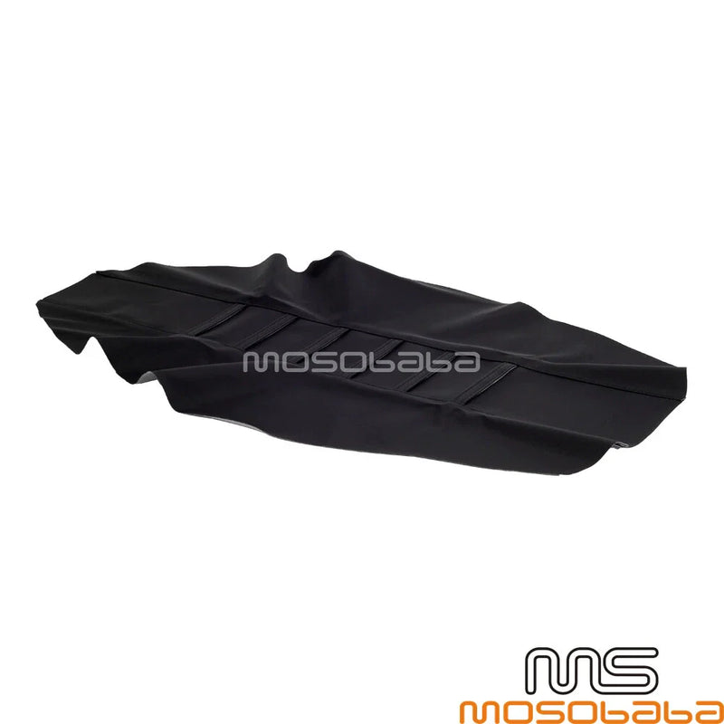 Honda CR125 CR250 CRF150F CRF230F Black Ribbed Gripper Seat Cover