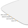 VOLVO S60 S80 V70 Passenger Side Mirror Glass w/ Adhesive (2001-2006)