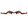 Yamaha YZF R1 (2009-2014) Orange CNC Extendable Brake Clutch Levers
