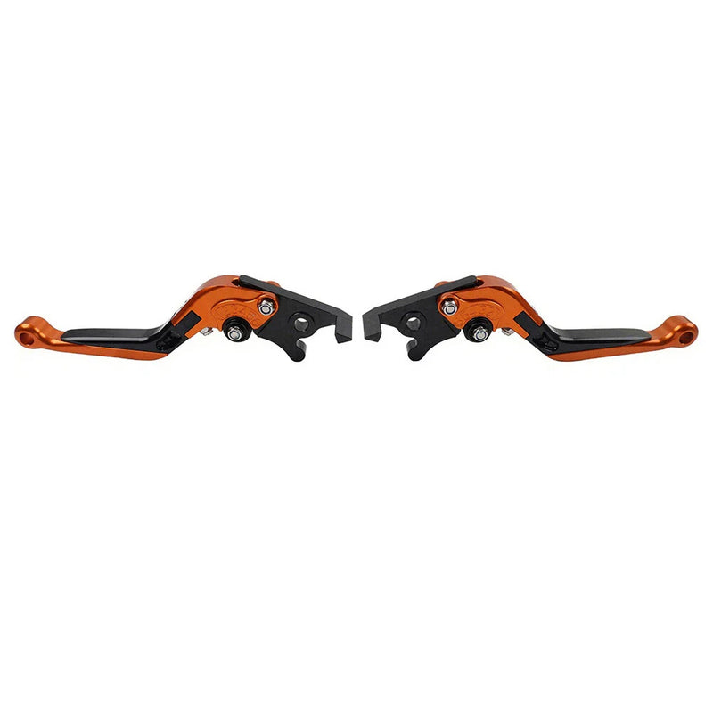 Yamaha YZF R1 (2009-2014) Orange CNC Extendable Brake Clutch Levers