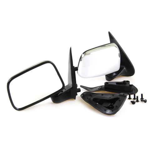 Toyota Hilux 1997-2005 Chrome Door Mirrors Set