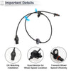 Acura RDX L4 2.3L Rear Right ABS Wheel Speed Sensor
