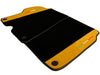 Ferrari California Convertible Tan Alcantara Leather Floor Mats (2008-2014)