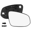 Toyota RAV4 Right Side Heated Mirror Glass with Backing Plate