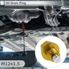 Car, Motorcycle, Boat 1x M12x1.5 Engine Oil Drain Plug with Gasket