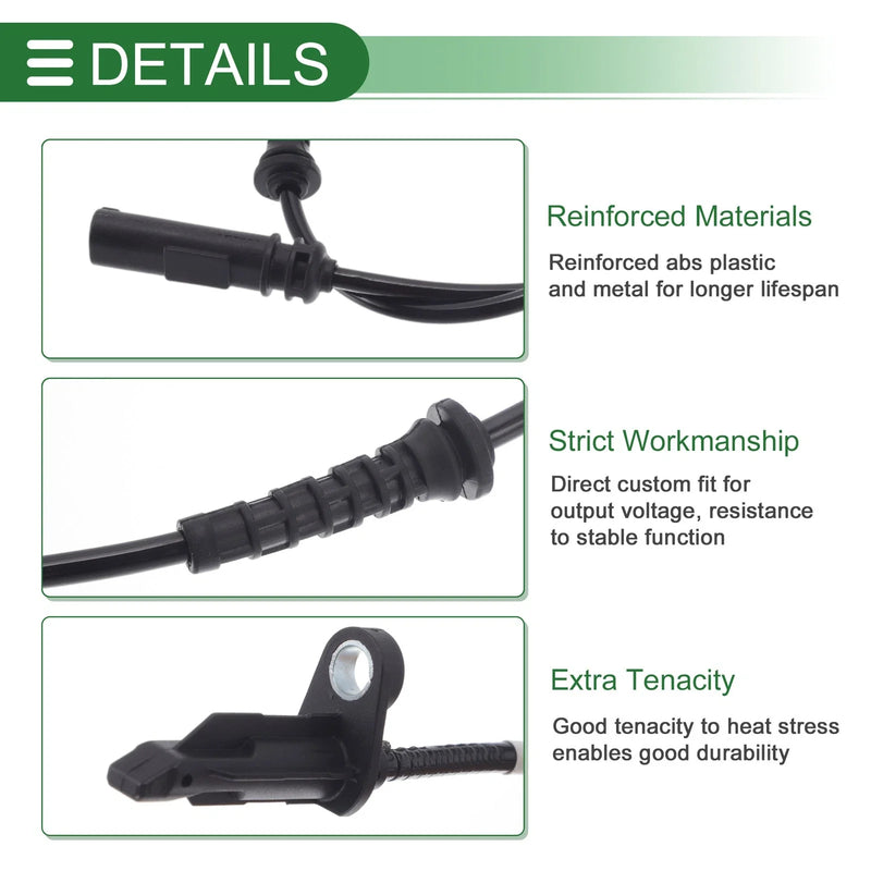 BMW X1 ABS Wheel Speed Sensor 1 Pc (2014 - 2020)