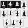 Car Body 415 Plastic Clip Fasteners Kit (No Year)