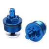 Honda CB400 CNC Aluminum Motorcycle Preload Adjusters Fork Bolts  Blue