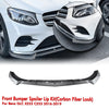 Mercedes Benz GLC X253 C253 Front Bumper Spoiler Lip (2016-2019)
