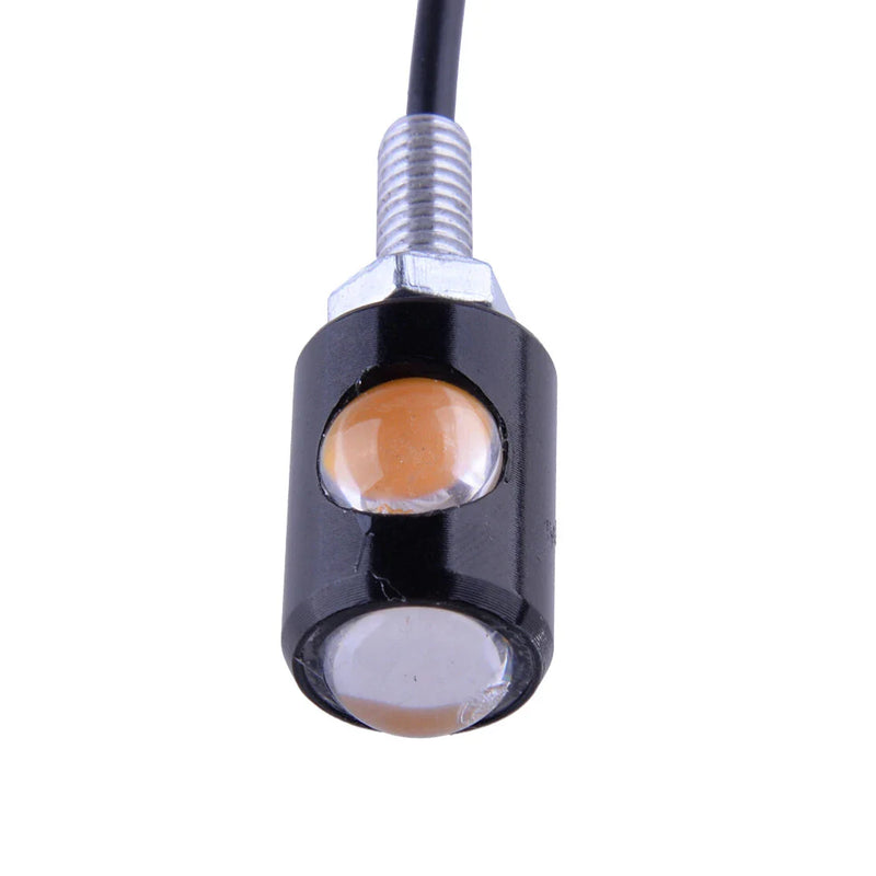 Bolt LED Motorcycle Turn Signal Blinker License Plate Lights Universal