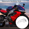 Rectangle Aluminum Alloy Motorcycle Hanging Hook 1 Set