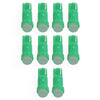 Car Instrument Lights 10 x T5 LED Green Dashboard Gauge Bulbs