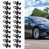 Tesla Model 3 Undertray Rivets / Black ABS (2017–2026)