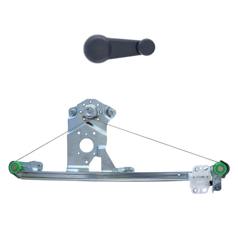 Holden Colorado / Isuzu D-Max RHR Window Regulator and Crank (2012–2016)