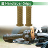 Universal 1 x 25mm Motorcycle Hand Grips Cover Handlebar Cover TPU Yellow