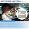 Toyota Corolla (2007-2013) 1 Pcs Left Side Sun Visor Beige
