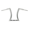 Harley Softail Sportster 16" Chrome Rise 2" Hanger Handlebars