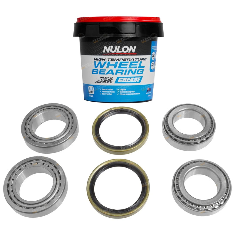 Isuzu D-Max Front Wheel Bearing Kit + HTBG Grease (2008-2020)