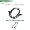Ford Flex 4 Pcs Front Lower Control Arms (2010-2012)