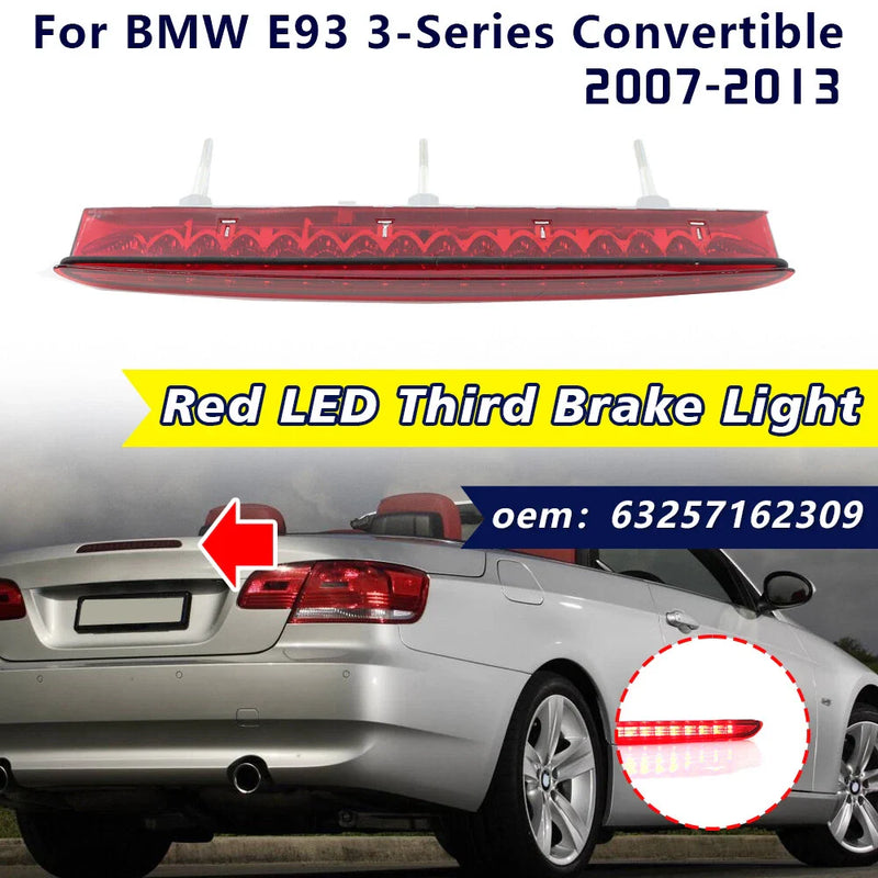BMW E93 Convertible Third Brake Center High Mount Stop Light (2007–2013)