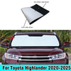Toyota Highlander Front / Windshield / Privacy Sunshade (2020–2025)