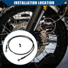 Motorcycle 1 x 140cm Motorcycle Hydraulic Brake Line with Banjo Fitting