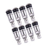 Car & Truck 8x Tubeless Wheel Tyre Valve Stems with Dust Caps