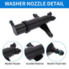 BMW 525i 550i 535xi Front Left Right Headlight Washer Nozzle