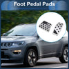 Jeep Compass Automatic Footrest Pedals Cover Set (2017-2023)